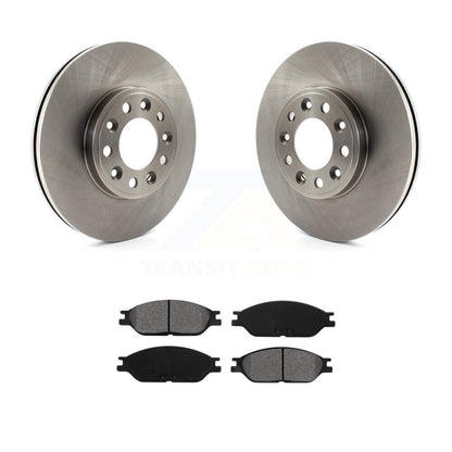 Kit de disques de frein à disque avant et plaquettes semi-métalliques pour Ford Windstar 1999-2003