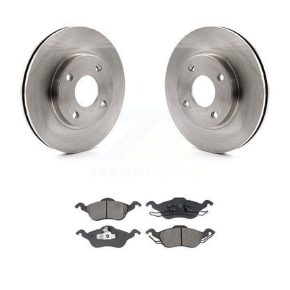 Kit de disques de frein à disque avant et plaquettes semi-métalliques pour Ford Focus K8S-100121