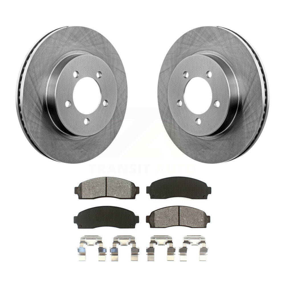 Rotors de frein avant et kit de plaquettes semi-métalliques pour Ford Explorer Mercury Mountainee