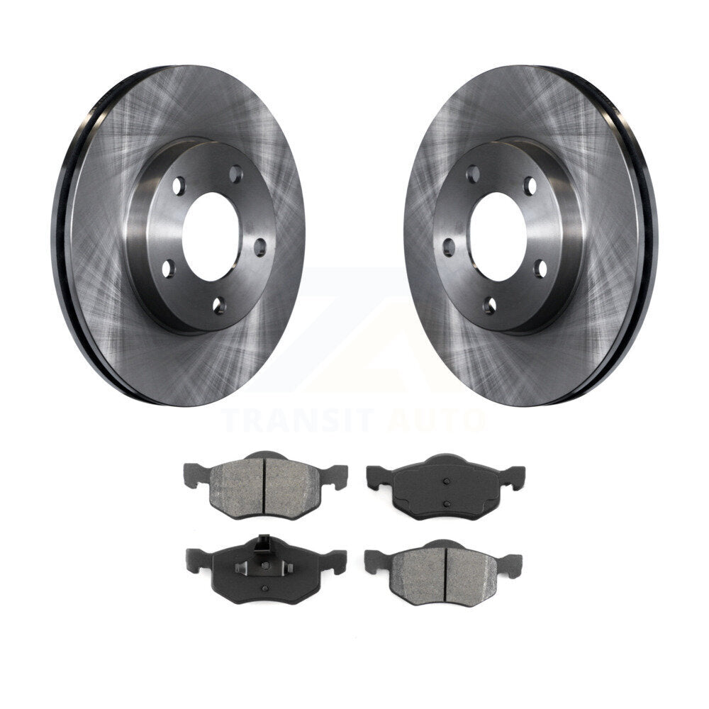 Rotors de frein avant et Kit de plaquettes semi-métalliques pour Ford Escape Mazda hommage Mercur