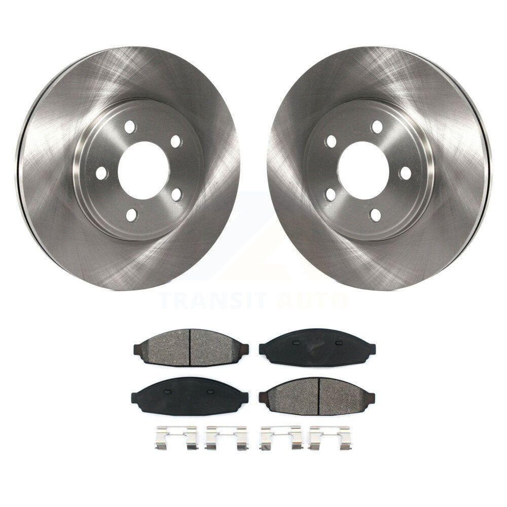 Kit de plaquettes semi-métalliques de Rotor de frein avant, pour Ford Crown Victoria Lincoln Town Ca