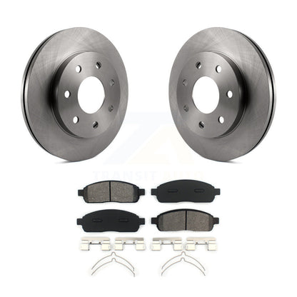 Kit de plaquettes de frein semi-métalliques, Rotors de frein avant, pour Ford F-150 Lincoln Mark LT 4W