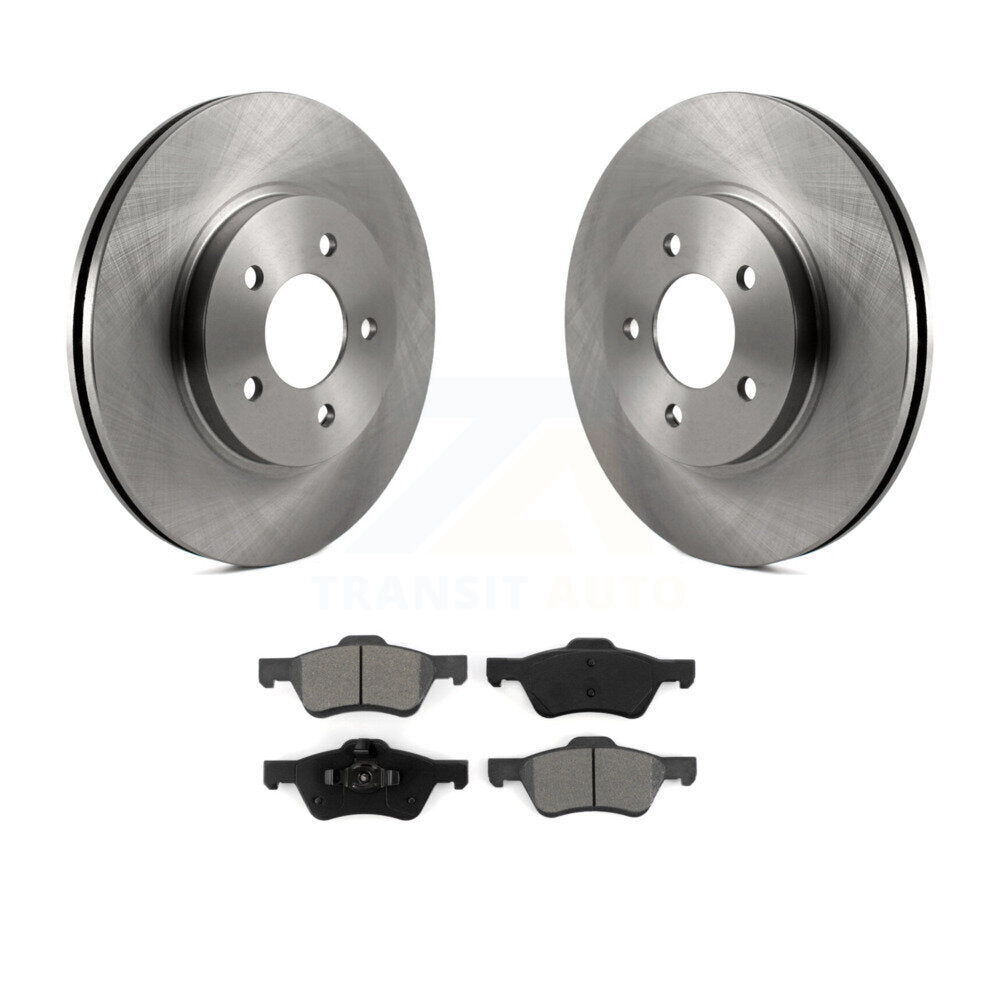 Rotors de frein avant et Kit de plaquettes semi-métalliques pour Ford Escape Mazda hommage Mercur