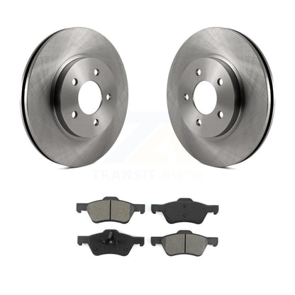 Kit de rotor de frein à disque avant et de plaquettes semi-métalliques pour Ford Escape Mercury Marine