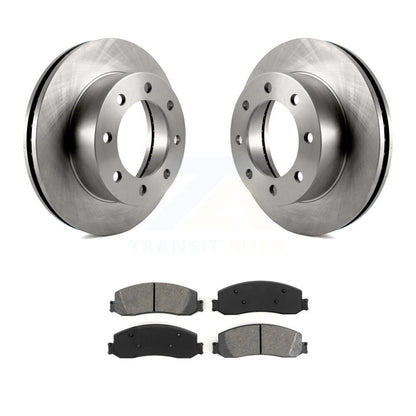 Kit de plaquettes semi-métalliques de Rotor de frein à disque avant, pour Ford F-350 Super Duty F-250 4W