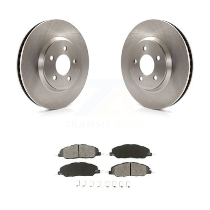 Kit de disques de frein à disque avant et plaquettes semi-métalliques pour Ford Mustang K8S-100146