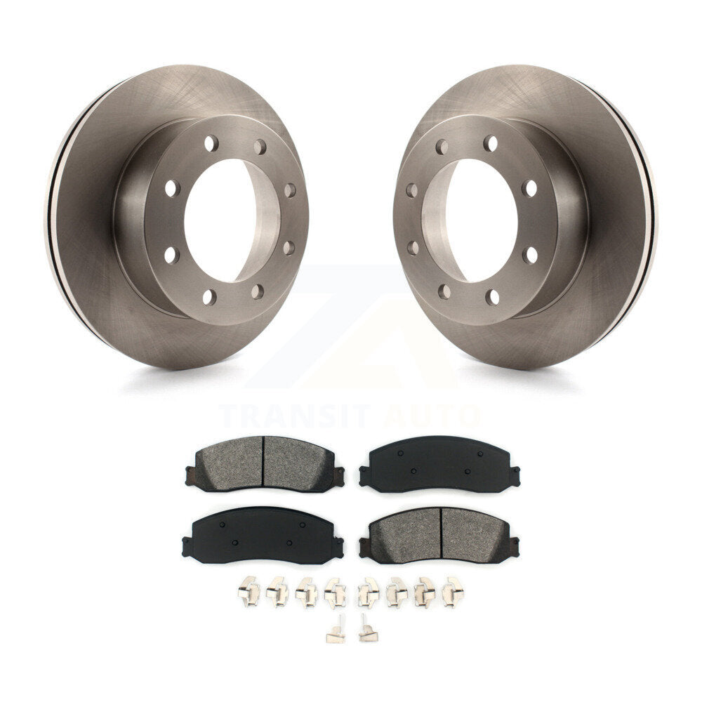 Kit de plaquettes de frein semi-métalliques pour rotors de frein avant, pour Ford F-350 Super Duty 4W 2011