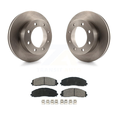 Kit de plaquettes semi-métalliques de rotors de frein à disque avant pour Ford F-350 Super Duty 4W 2013