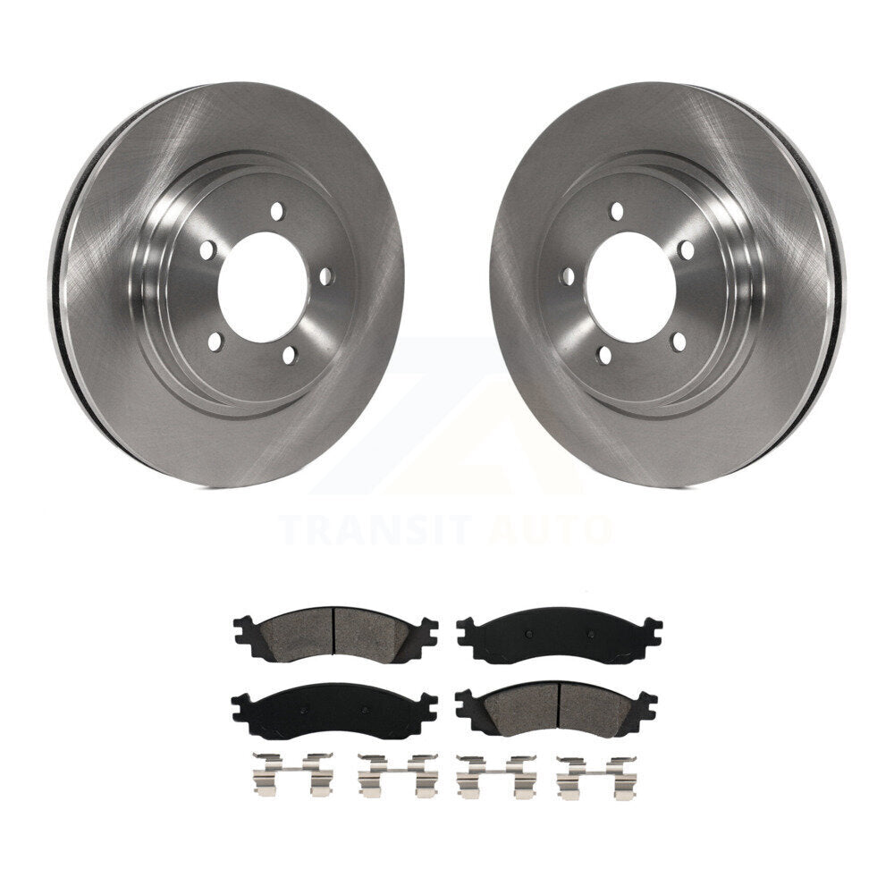 Kit de rotor de frein avant et de plaquettes semi-métalliques pour Ford Explorer Sport Trac Mercur