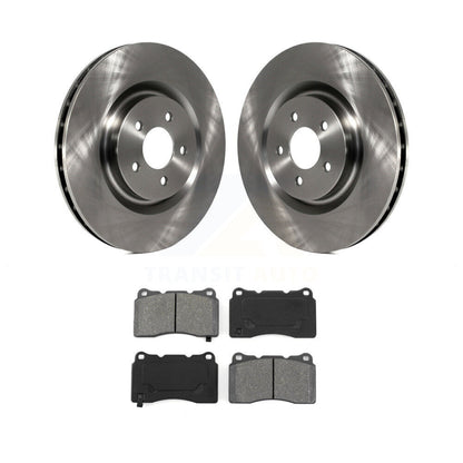 Kit de disques de frein à disque avant et plaquettes semi-métalliques pour Ford Mustang K8S-100153