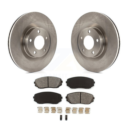 Kit de disques de frein à disque avant et plaquettes semi-métalliques pour Ford Edge Lincoln MKX
