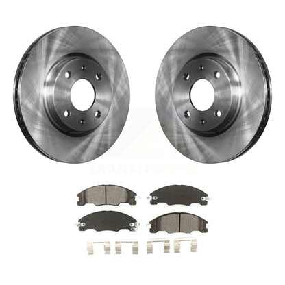 Kit de disques de frein à disque avant et plaquettes semi-métalliques pour Ford Focus 2008-2011
