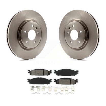Rotors de frein avant et Kit de plaquettes semi-métalliques pour Ford Explorer Flex Taurus Lincol