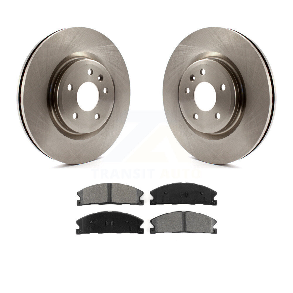 Kit de plaquettes semi-métalliques de Rotor de frein avant pour Ford Explorer avec frein robuste