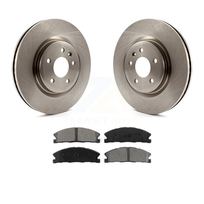 Kit de plaquettes semi-métalliques de Rotor de frein avant pour Ford Explorer avec frein robuste