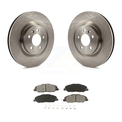Kit de disques de frein à disque avant et plaquettes semi-métalliques pour Ford Mustang K8S-100170