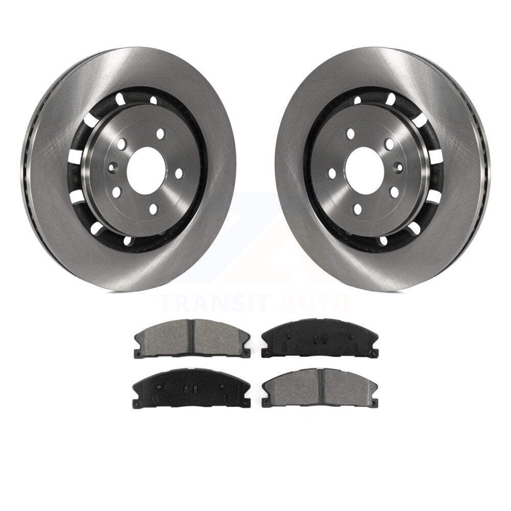 Kit de plaquettes semi-métalliques de Rotor de frein avant, pour Ford Explorer Flex Taurus Police MK