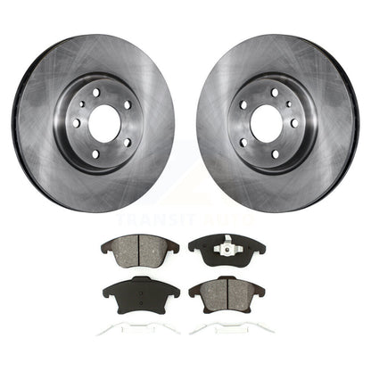 Kit de rotors de frein à disque avant et plaquettes semi-métalliques pour Ford Fusion Lincoln MKZ