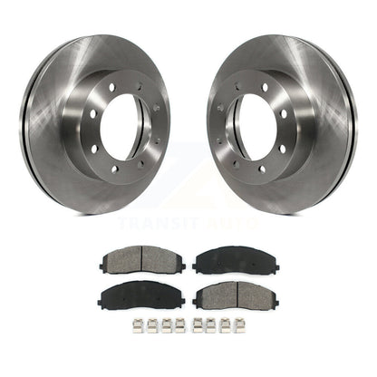 Rotors de frein avant et Kit de plaquettes semi-métalliques pour Ford F-350 Super Duty F-250 F-45