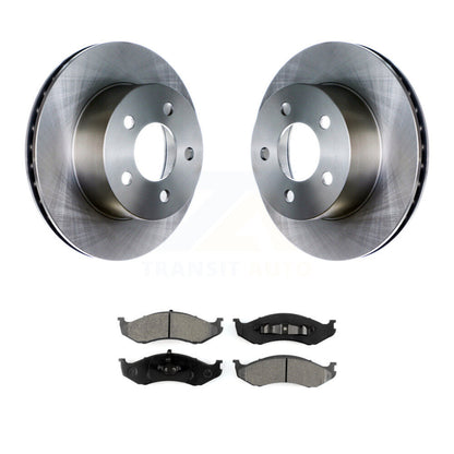 Kit de plaquettes semi-métalliques de Rotor de frein à disque avant, pour Jeep Wrangler Cherokee Grand T