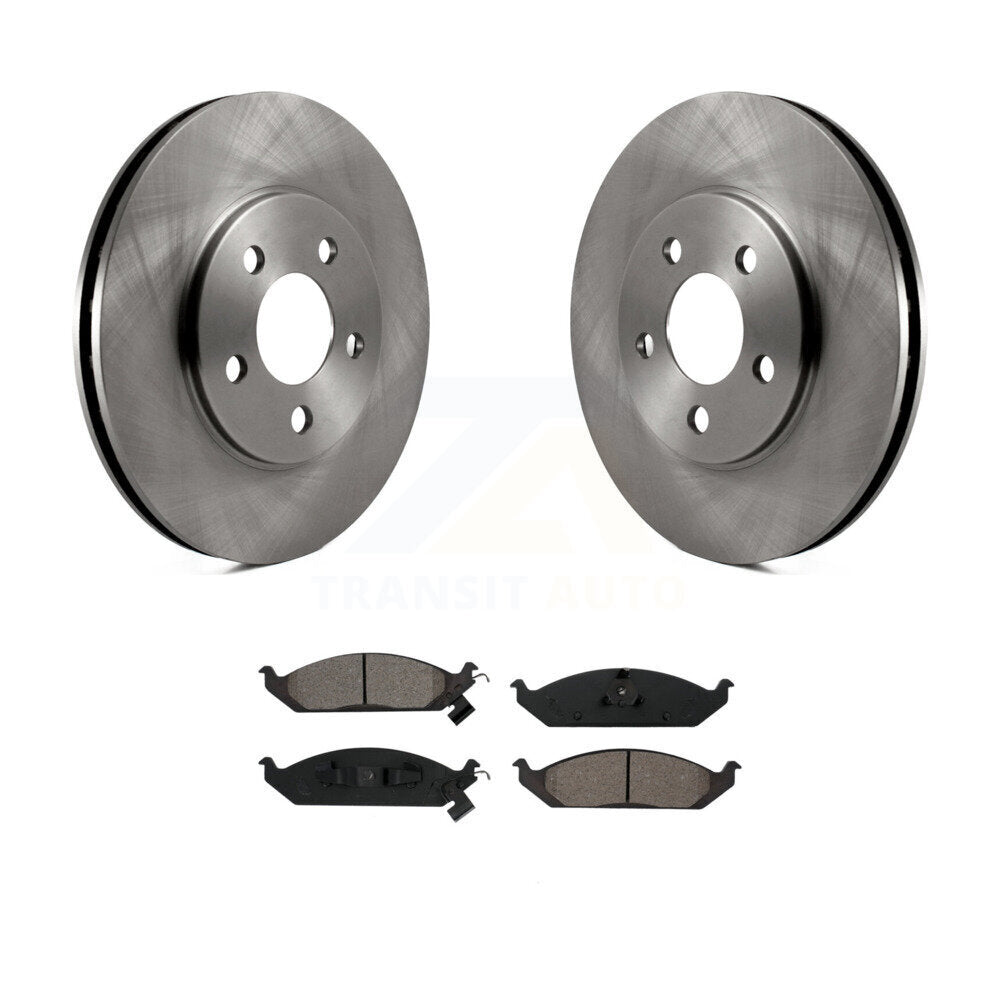 Kit de plaquettes semi-métalliques de Rotor de frein avant, pour Chrysler Sebring Cirrus Dodge Breez