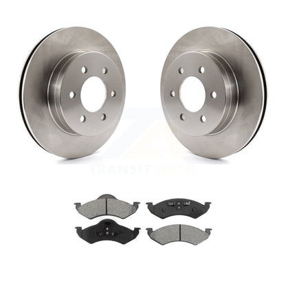 Kit de plaquettes de frein semi-métalliques pour rotors de frein avant, pour Dodge Dakota Durang 2000 – 2002
