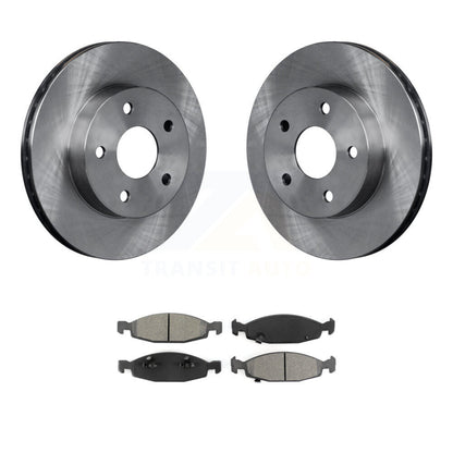 Kit de disques de frein à disque avant et plaquettes semi-métalliques pour Jeep Grand Cherokee
