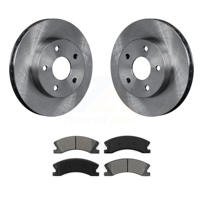Kit de disques de frein à disque avant et plaquettes semi-métalliques pour Jeep Grand Cherokee