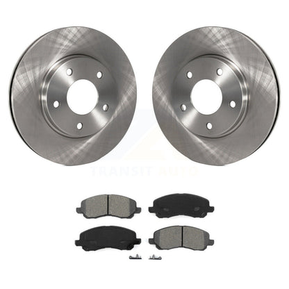 Kit de rotor de frein avant et de plaquettes semi-métalliques pour Chrysler Sebring Mitsubishi Lance