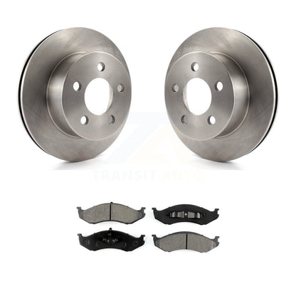 Kit de plaquettes semi-métalliques de Rotor de frein à disque avant, pour Jeep Wrangler Cherokee Grand T