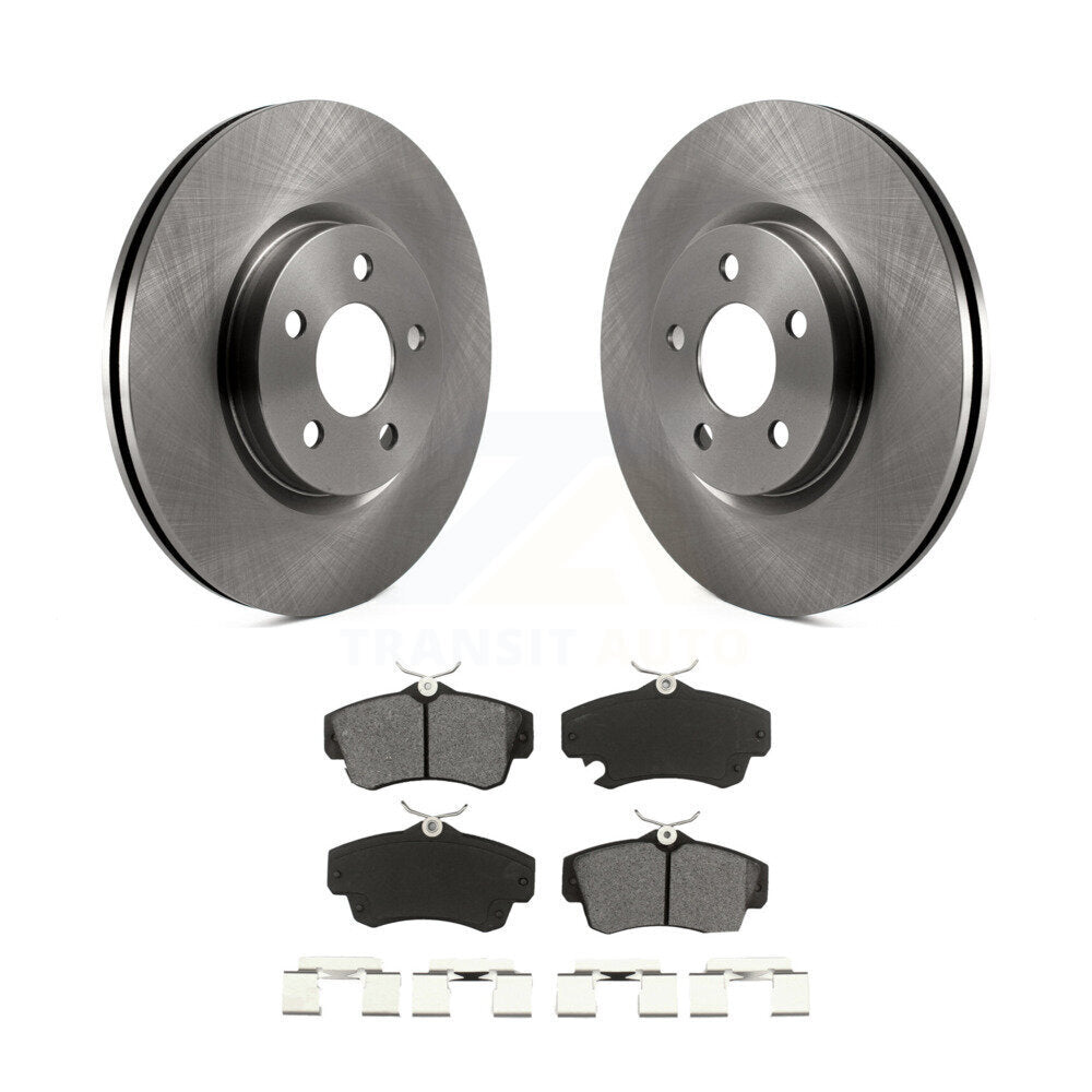Kit de rotors de frein à disque avant et plaquettes semi-métalliques pour Chrysler PT Cruiser