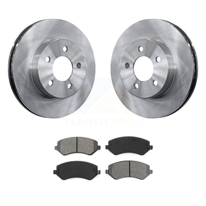 Kit de disques de frein à disque avant et plaquettes semi-métalliques pour Jeep Liberty 2002-2007
