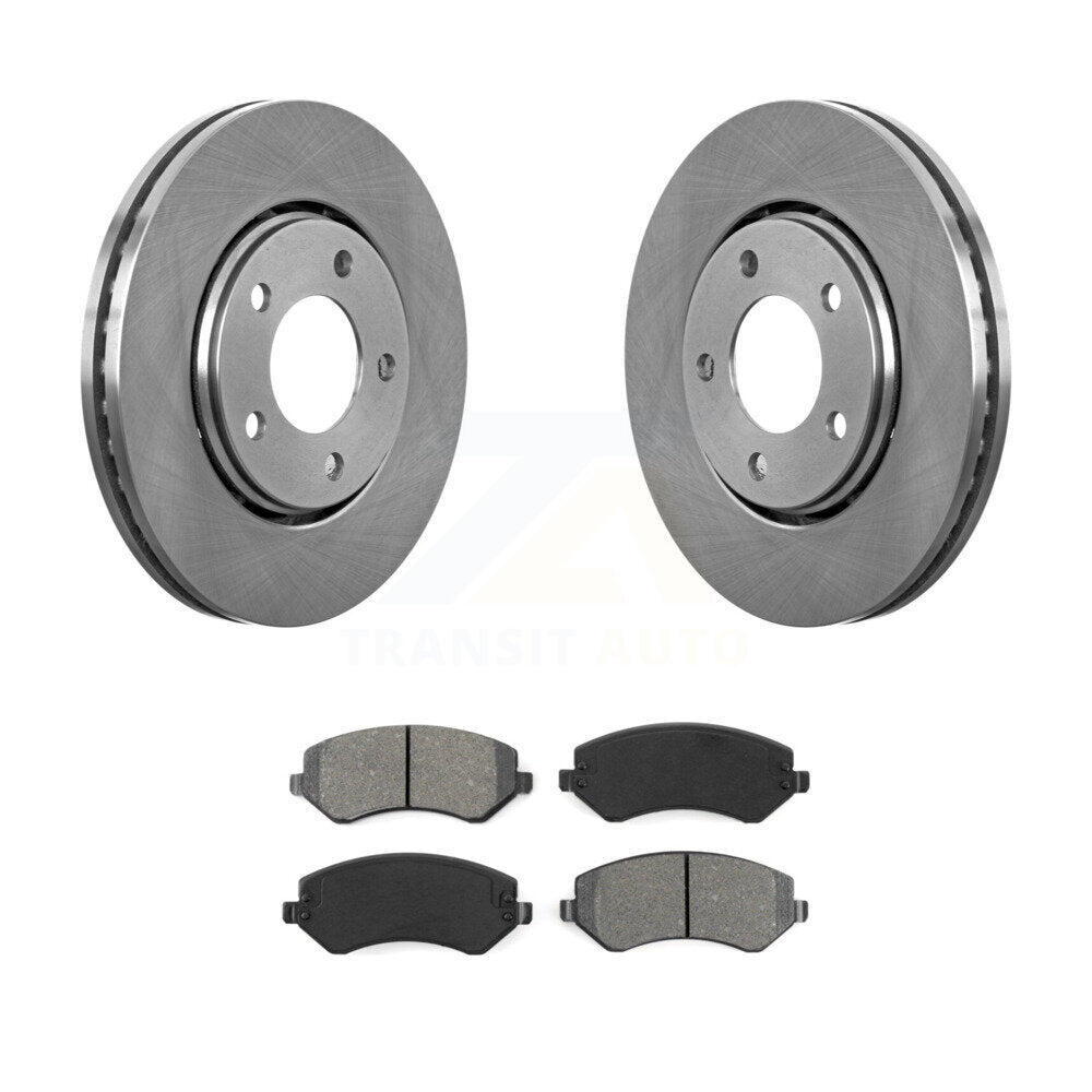 Kit de plaquettes de frein semi-métalliques pour Rotors de frein avant, pour Dodge caravane Grand Chrysler Town