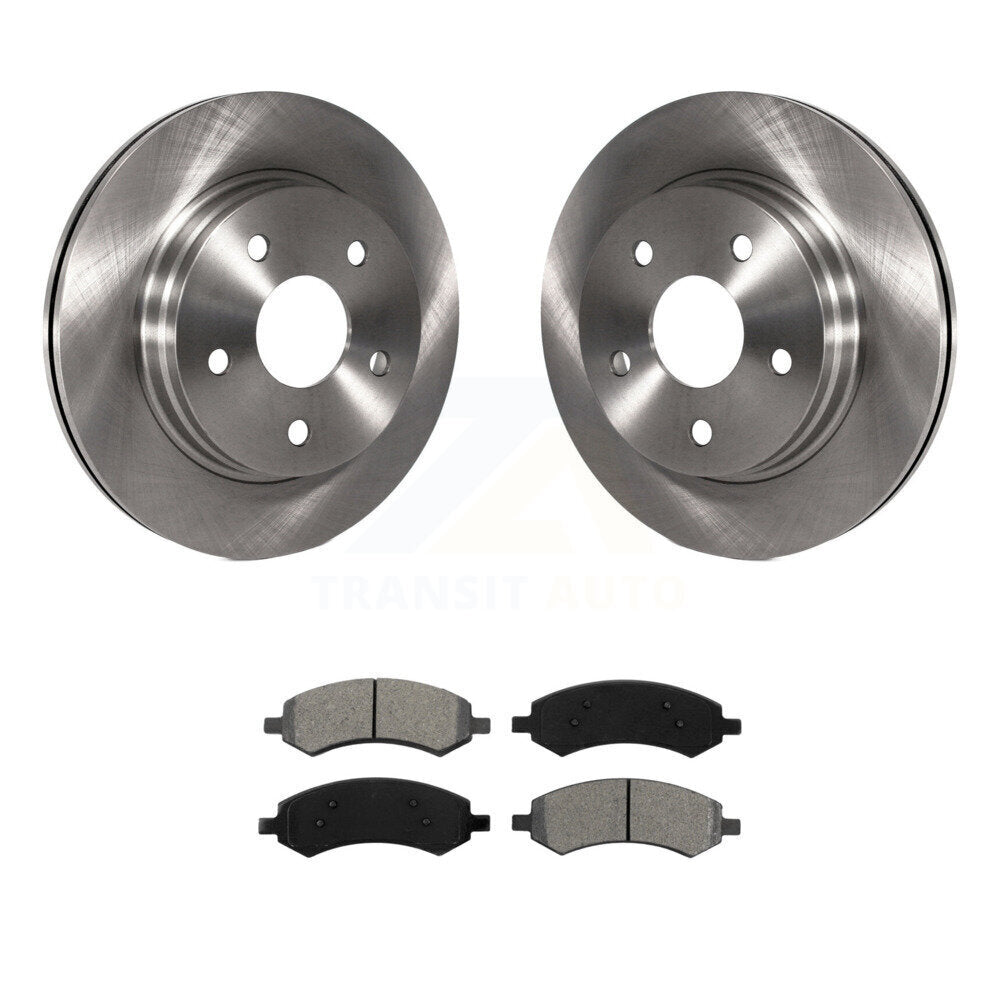 Kit de plaquettes semi-métalliques de Rotor de frein à disque avant, pour Ram 1500 Classic Dodge Chrysler