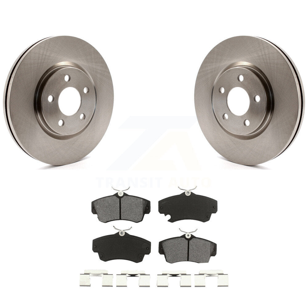 Kit de plaquettes de frein à disque avant, Rotors semi-métalliques, pour Chrysler PT Cruiser Dodge Neo