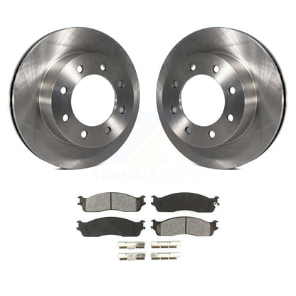Rotors de frein à disque avant et Kit de plaquettes semi-métalliques pour Dodge Ram 1500 3500 2500