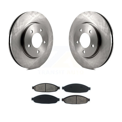 Kit de rotor de frein à disque avant et de plaquettes semi-métalliques pour Chrysler Pacific 2004-2008