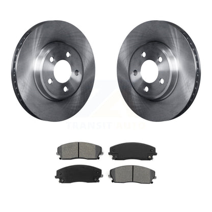 Rotors de frein avant et kit de plaquettes semi-métalliques pour Dodge Chrysler 300 Charger Magnu