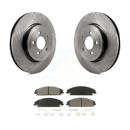 Rotors de frein avant et kit de plaquettes semi-métalliques pour Dodge Chrysler 300 Charger Magnu