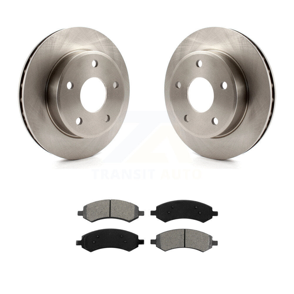 Kit de rotor de frein avant et de plaquettes semi-métalliques pour Dakota Dodge Ram Mitsubishi Raide