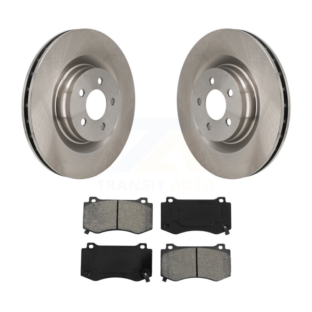 Rotors de frein avant et Kit de plaquettes semi-métalliques pour Dodge Charger Chrysler 300 Magnu