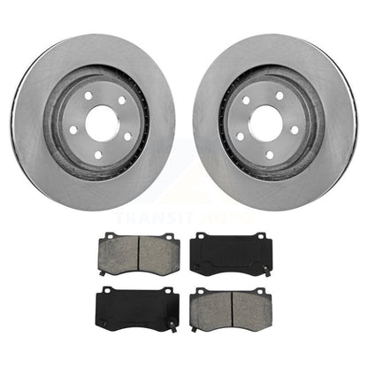 Kit de rotor de frein avant et de plaquettes semi-métalliques pour Jeep Grand Cherokee SRT 2006-2010