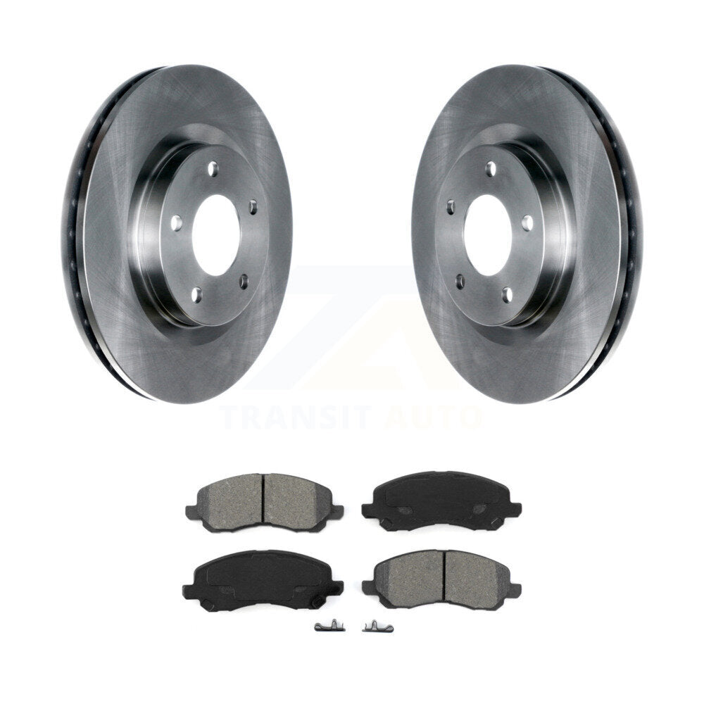 Kit de plaquettes de frein semi-métalliques pour Rotors de frein avant, pour Mitsubishi Jeep RVR Outlander Dodg