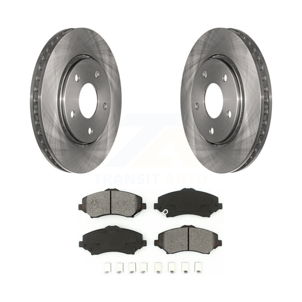 Kit de plaquettes semi-métalliques de Rotor de frein avant, pour Dodge Grand Caravan Journey Chrysler