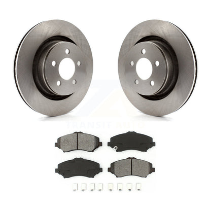 Kit de rotors de frein à disque avant et plaquettes semi-métalliques pour Jeep Liberty Dodge Nitro