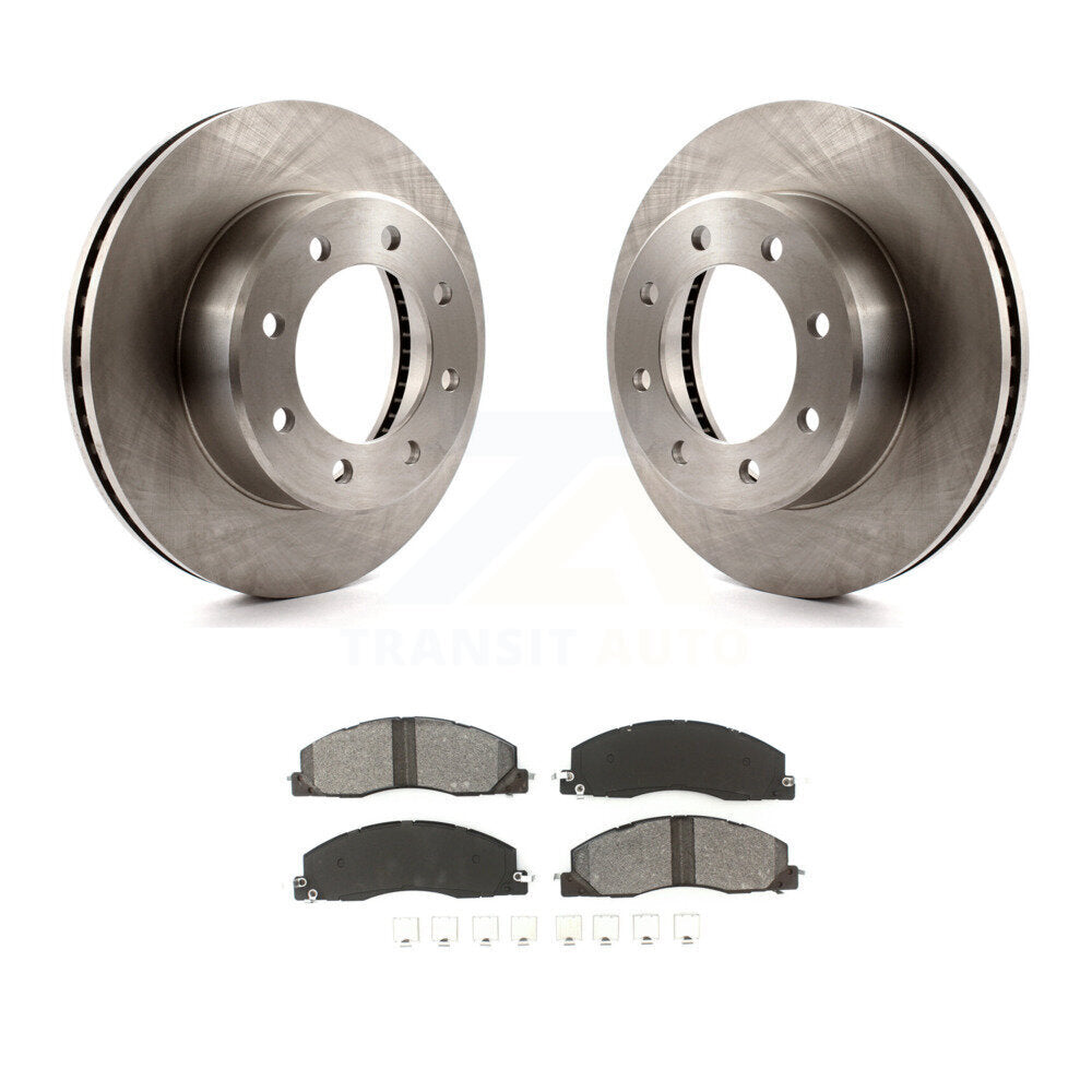 Kit de rotors de frein à disque avant et plaquettes semi-métalliques pour Ram 3500 2500 1500 Dodge
