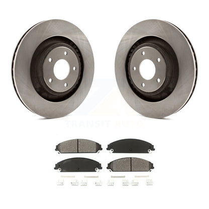 Kit de rotor de frein avant et de plaquettes semi-métalliques pour Dodge Chrysler 200 calibre Avenge