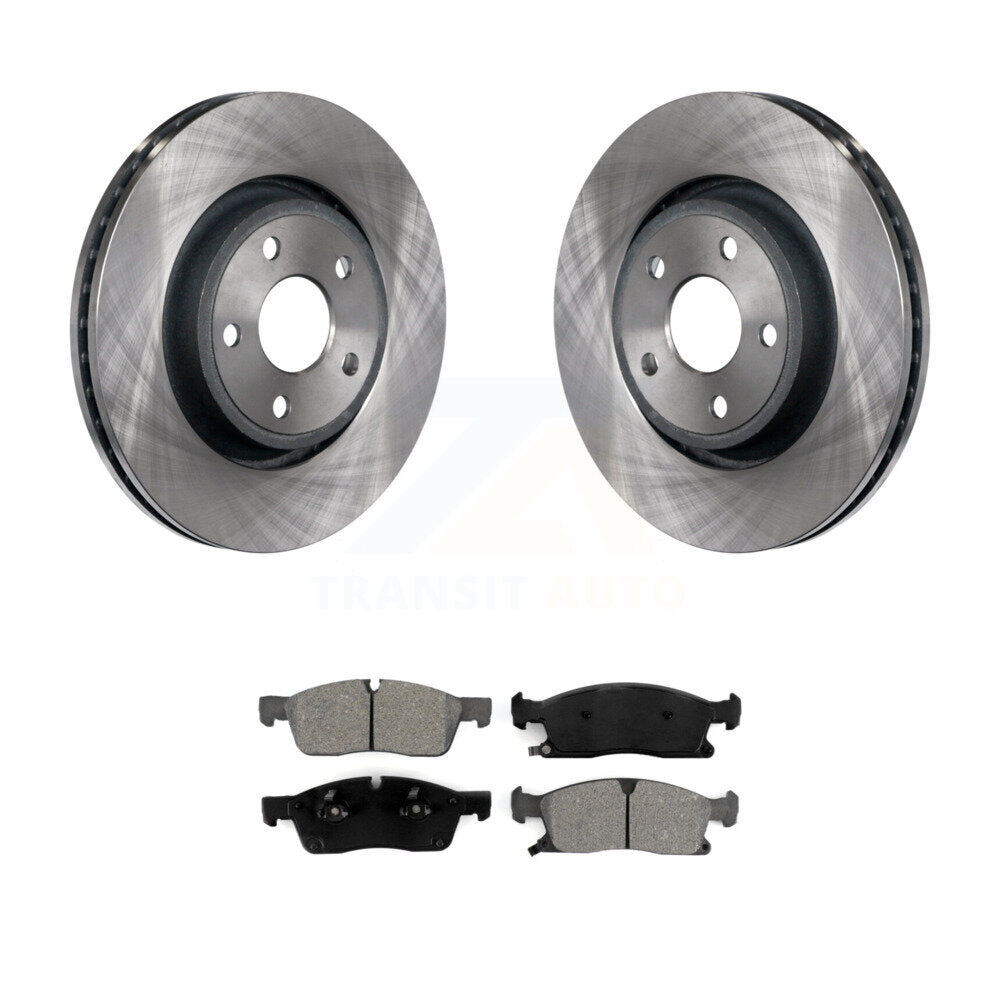 Kit de plaquettes semi-métalliques de Rotor de frein avant, pour Jeep Grand Cherokee Dodge Durango W