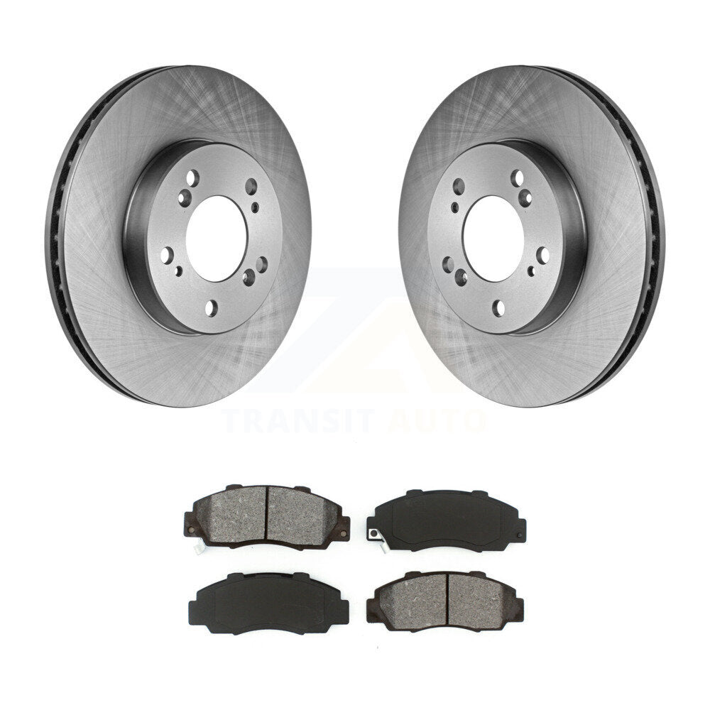 Kit de plaquettes de frein semi-métalliques pour Rotors de frein avant, pour Honda CR-V Acura Prelude Integra T