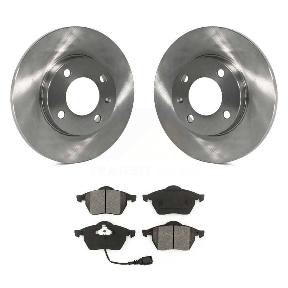Kit de plaquettes semi-métalliques de Rotor de frein à disque avant, pour Volkswagen Jetta 2.8 de 1996 à 1998